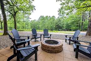 Bison Point Smoker Grill Corn Hole Fire Pit