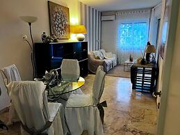 Garden View Apartment in Sanremo With Veranda