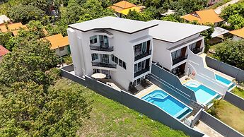 Sea View Front&Back Pool Near Beach V240