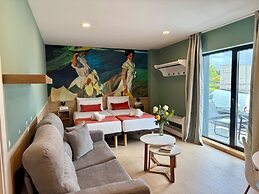 Luxury Singular Pensión Estudios Blue