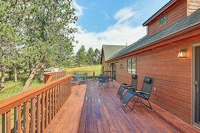 Furnished Deck, Black Hills View: 'lazy U' Retreat