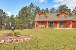 Furnished Deck, Black Hills View: 'lazy U' Retreat