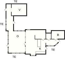 6 Person Holiday Home in Stege