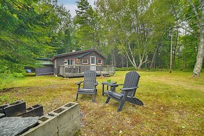 Deck + Fire Pit: Nature Lover's Retreat in Maine!