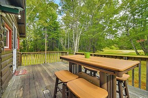 Deck + Fire Pit: Nature Lover's Retreat in Maine!