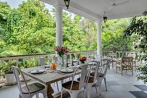 4bhk Villa in Siolim Pool Lush Forest View