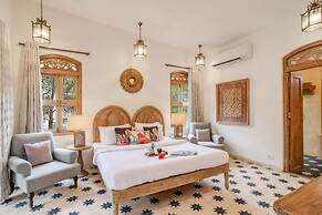 4bhk Villa in Siolim Pool Lush Forest View