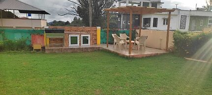 Rose garden enclave for families