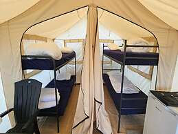 Camping Tent With Modern Amenities