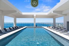 Luxury Studio With Oceanview - Beach - Pool - GYM