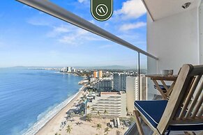 Luxury Studio With Oceanview - Beach - Pool - GYM