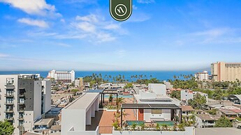 Boho 2 BR Condo - Dowtown - Rooftop Pool - Jacuzzi