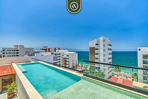 Brand New Studio - 2 Min to Beach - Rooftop Pool