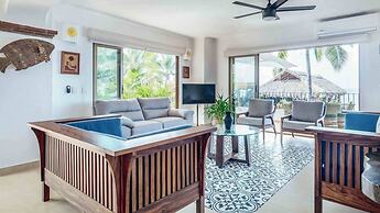 Ocean View 2Br Condo-balcony-beach-pool - 214