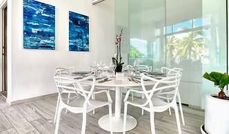 Luxury 1BR APT - Beach View - Jacuzzi - King Bed