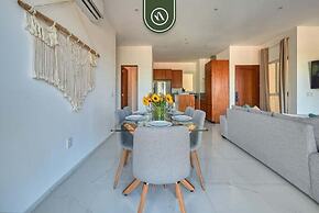 Equipped 2BR Condo in Versalles - Pool - King Bed