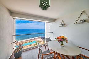 Oceanview Studio - Beach - King Bed - Pool