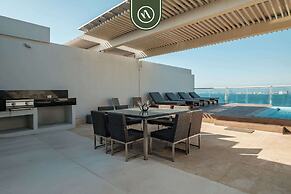 Oceanview Penthouse With Private Pool - BBQ