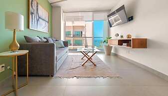 New 1 Br Unit 2 Min From Beach - Pool - King Bed