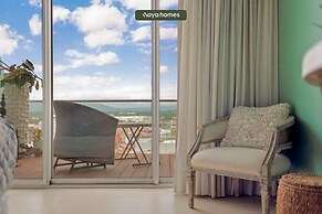 Oceanview 3BR Apt With Beach Access - Pools - Gym