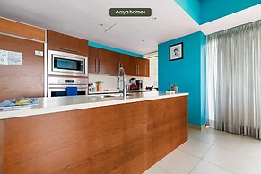 Oceanview 3BR Apt With Beach Access - Pools - Gym
