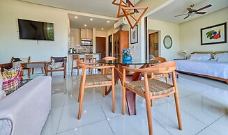 Great Apt With King Size bed - Rooftop Pool - Spa