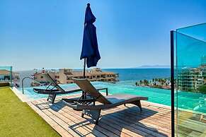 Great Apt With King Size bed - Rooftop Pool - Spa