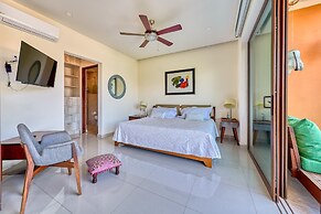 Great Apt With King Size bed - Rooftop Pool - Spa