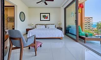 Great Apt With King Size bed - Rooftop Pool - Spa