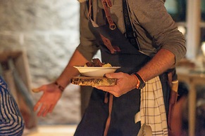 Ice and light village