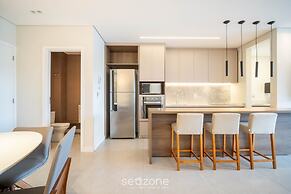 Apt With Balcony and Barbecue in Jurere Ihd0101