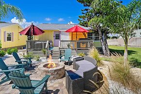 Fire Pit Tropical Oasis Steps to Beach Outdoor Seating
