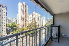 Studio com Varanda e Academia pr Ximo ao Metr