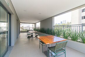 Studio com Varanda e Academia pr Ximo ao Metr