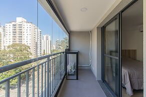 Studio com Varanda e Academia pr Ximo ao Metr