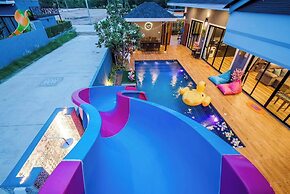 Sky Blue Private Pool Villa, Near Cham Am Beach