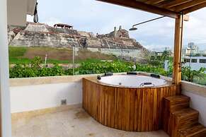Blue House Castillo View Private Jacuzzi