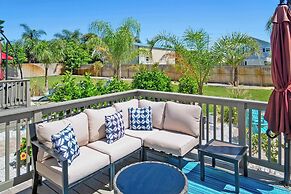 Steps to Beach Patio Fire Pit Tropical Oasis