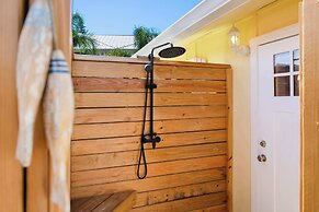 Steps to Beach Patio Fire Pit Tropical Oasis