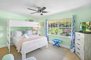 Steps to Beach Patio Fire Pit Tropical Oasis