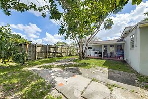 Fenced-in Yard! Home 3 Mi to Hard Rock Stadium