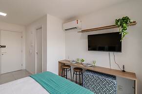 Flat no Tatuap com Wi-fi Academia e Pet Friendly