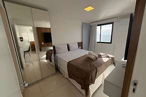 Hosts BR - Flat frente mar