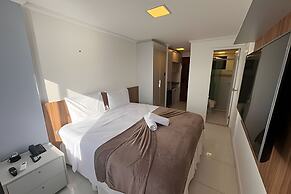 Hosts BR - Flat frente mar