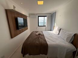 Hosts BR - Flat frente mar