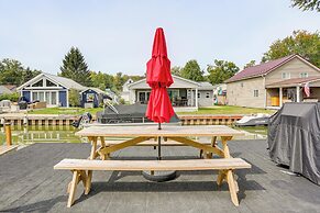 Dock, Deck & Fire Pit! Chautauqua Lake Retreat