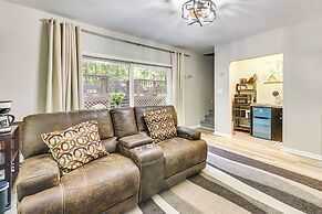 2 Mi to Downtown Monroe: Quiet Apt w/ Patio