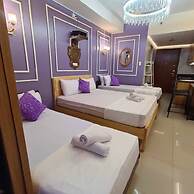 Royal Purple Cinema Room