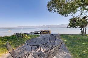 Hot Tub, Views & Private Dock: Polson Haven!