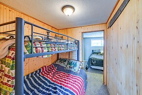 Hunt, Fish & Hike: Home w/ Deck in Encampment